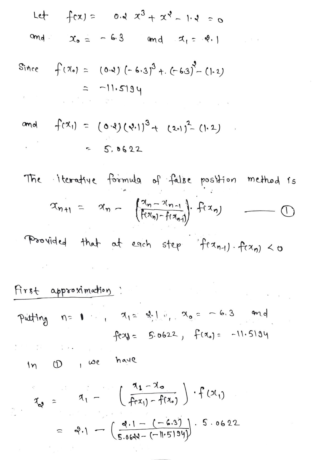 Advanced Math homework question answer, step 1, image 1